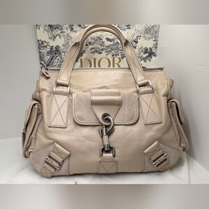 Dior Beige Leather Women's Bag
